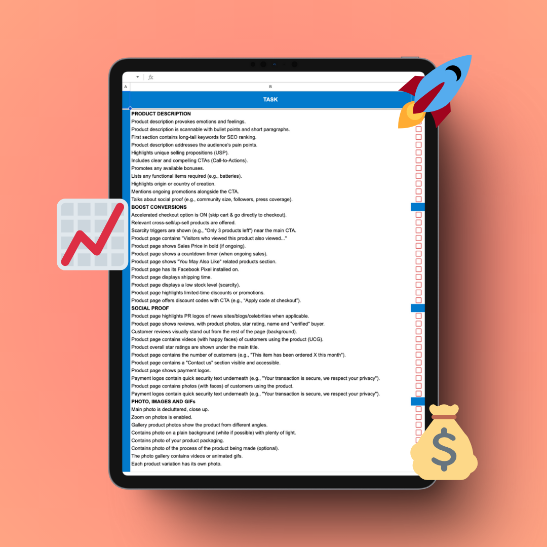 COMPLETE CRO CHECKLIST 300+ ITEMS