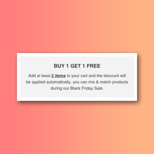 Extra info banner